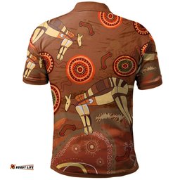 Amazing Aussie Australia Aboriginal Inspired Custom Talaroo Significant Culture Of Ewamian Indigenous Polo Shirt