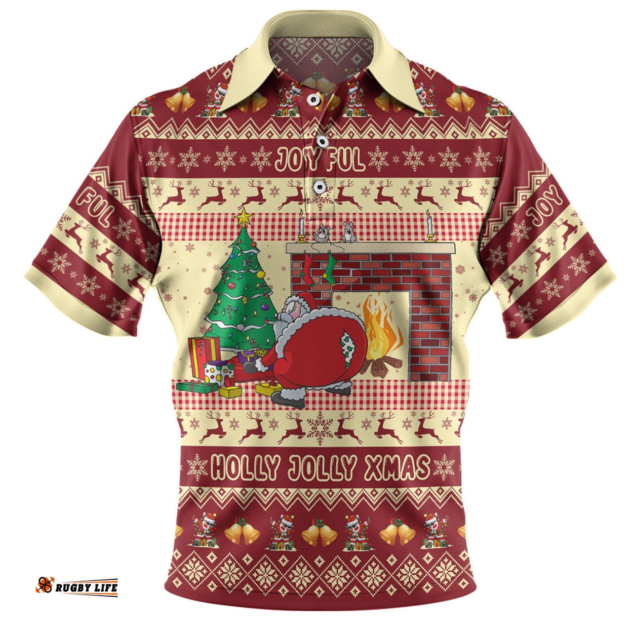 Amazing Aussie Australia Christmas Custom Smells Like Christmas Polo Shirt