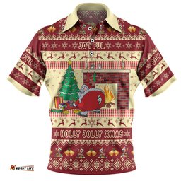 Amazing Aussie Australia Christmas Custom Smells Like Christmas Polo Shirt