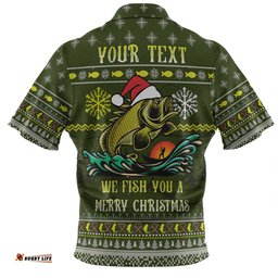 Amazing Aussie Australia Christmas Fishing Custom We Fish You A Merry Christmas Polo Shirt
