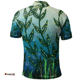 Amazing Aussie Australia Aboriginal Nature Concept Aboriginal Style Polo Shirt