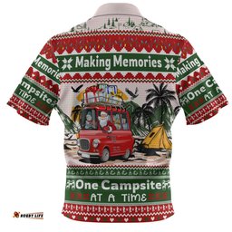 Amazing Aussie Australia Camping Christmas Making Memories One Campsite At A Time Polo Shirt
