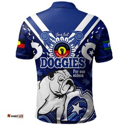 Amazing Aussie Australia Naidoc Week Custom For Our Elders Doggies Aboriginal Inspired Polo Shirt