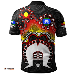 Amazing Aussie Indigenous Australian Aboriginal Naidoc Week Echo Of Ancestors Polo Shirt