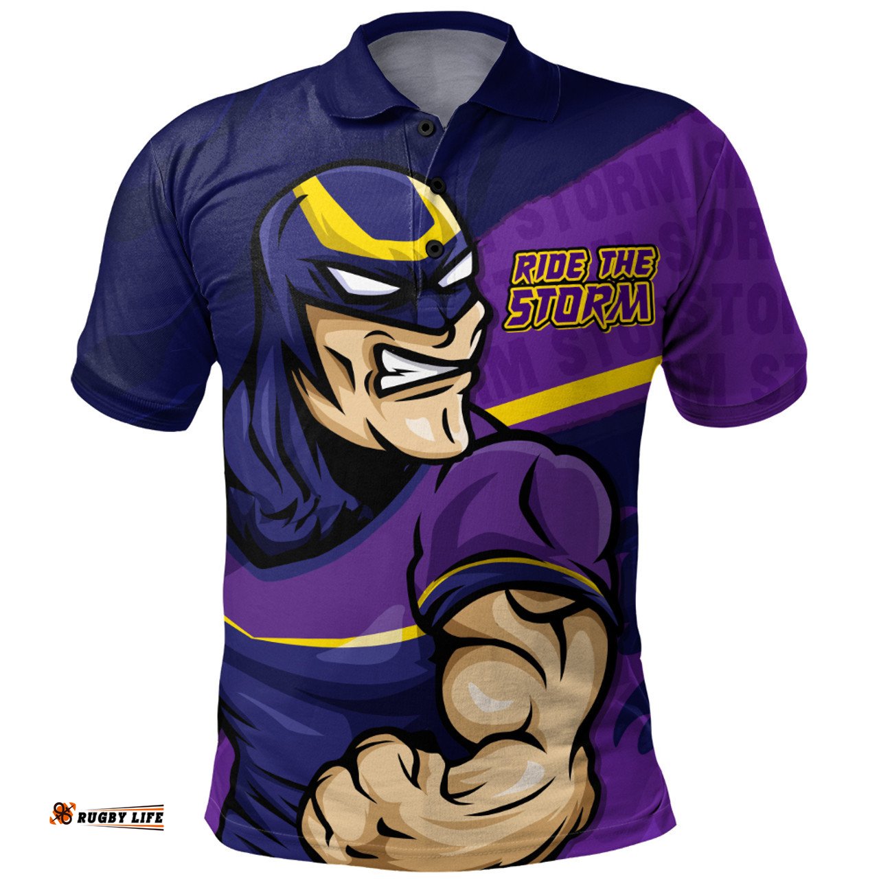 Amazing Aussie Melbourne Storm Defend The Pride Polo Shirt