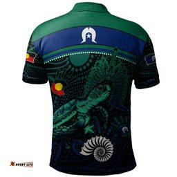 Amazing Aussie Indigenous Australian Aboriginal Turtle Of The Dreaming NAIDOC Edition Polo Shirt