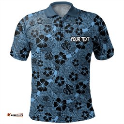 Amazing Aussie Cockroach Sport Scream With Tropical Patterns Polo Shirt