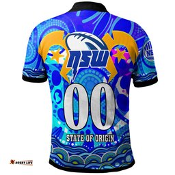 Amazing Aussie Cockroaches Team Custom Naidoc Week and Torres Strait Aboriginal Inspired Flag  Polo Shirt
