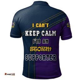 Amazing Aussie Melbourne Storm Custom Team Of Us Die Hard Fan Supporters Polo Shirt