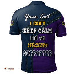 Amazing Aussie Melbourne Storm Custom Team Of Us Die Hard Fan Supporters Polo Shirt