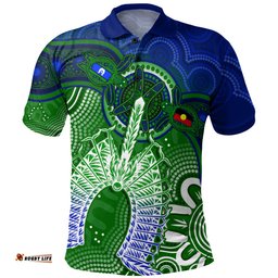 Amazing Aussie Indigenous Australian Aboriginal Spirit Of The Turtle Dreaming Path Polo Shirt