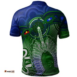 Amazing Aussie Indigenous Australian Aboriginal Spirit Of The Turtle Dreaming Path Polo Shirt