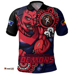 Amazing Aussie Melbourne Power Through Generations NAIDOC Edition Polo Shirt