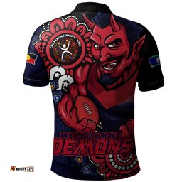 Amazing Aussie Melbourne Power Through Generations NAIDOC Edition Polo Shirt