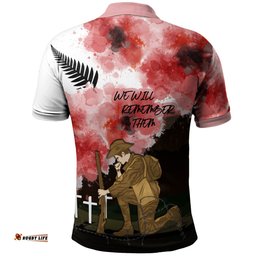 Amazing Aussie New Zealand Anzac We Will Remember Them Ver02 Polo Shirt