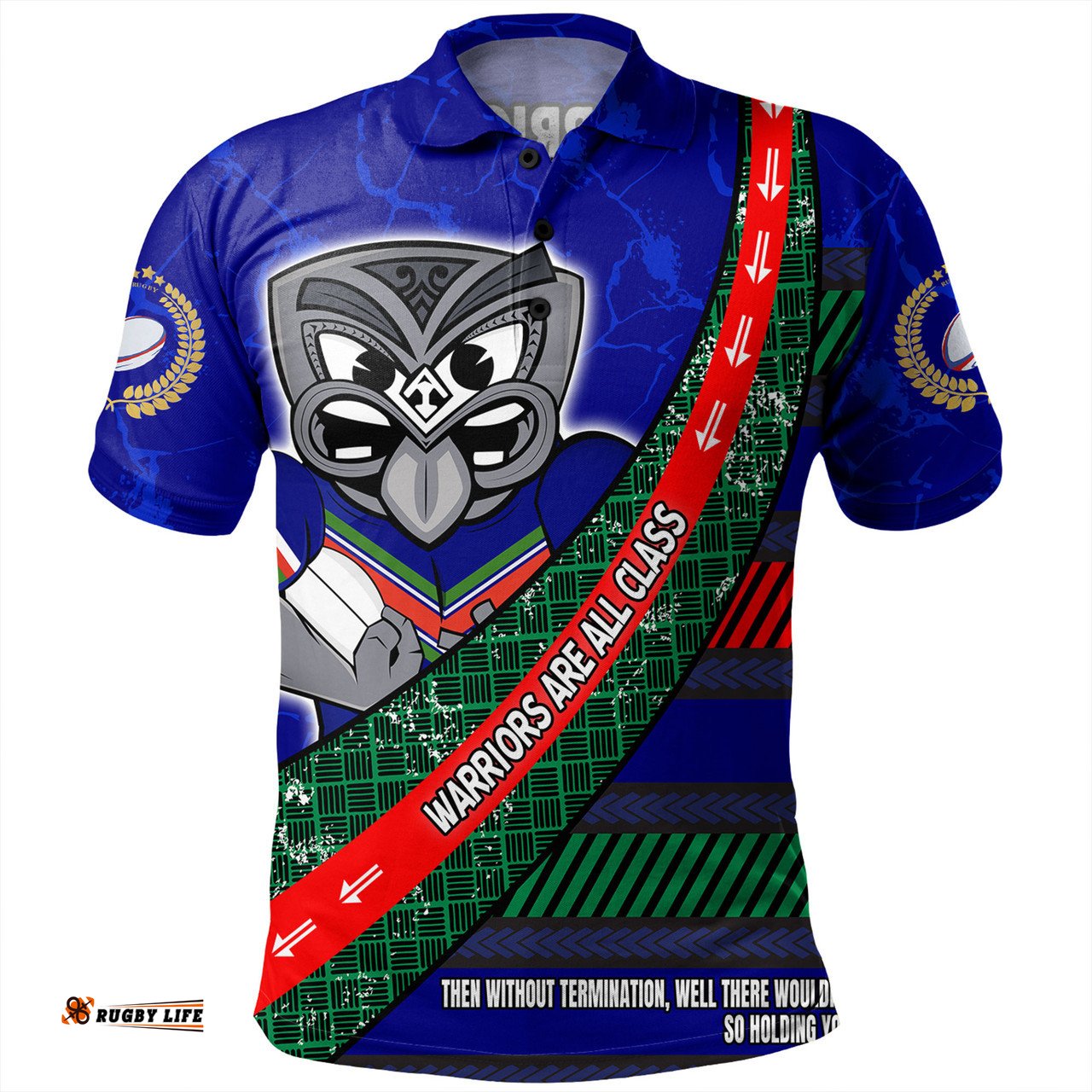 Amazing Aussie New Zealand Warriors Sport Theme Song For Rugby With Sporty Style Polo Shirt