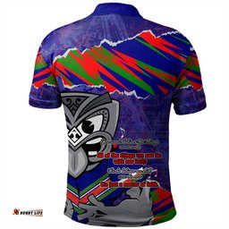 Amazing Aussie New Zealand Warriors Sport Theme Song Polo Shirt