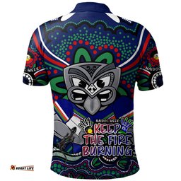 Amazing Aussie New Zealand Warriors Aboriginal Inspired Naidoc Week Custom For Die Hard Fan Supporters Polo Shirt