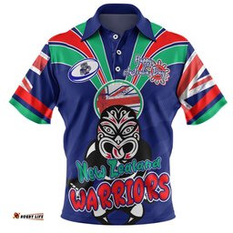 Amazing Aussie New Zealand Warriors Happy Australia Day We Are One And Free Polo Shirt