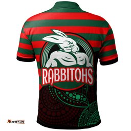 Amazing Aussie South Sydney Rabbitohs Custom Australia Rabbitohs Super Style Polo Shirt