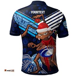 Amazing Aussie Cockroach Custom Cockroach Aboriginal Inspired State Of Origin Christmas Polo Shirt
