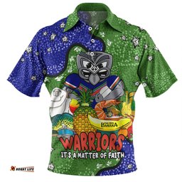 Amazing Aussie New Zealand Warriors Custom Australian Big Things Polo Shirt