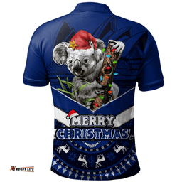 Amazing Aussie Australia Holiday Koala Merry Christmas Polo Shirt