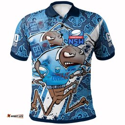Amazing Aussie Cockroaches League Custom NSW Cockroaches Super Cockroaches League With Culture  Polo Shirt