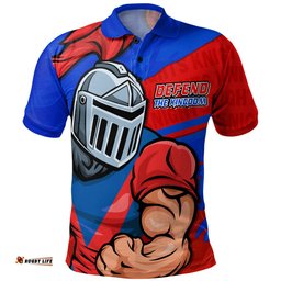 Amazing Aussie Newcastle Knights Defend The Pride Polo Shirt