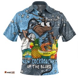 Amazing Aussie New South Wales Cockroaches Custom Australian Big Things Polo Shirt