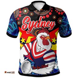 Amazing Aussie Australia Sydney Naidoc Week Custom Aboriginal Inspired Culture and Torres Strait Polo Shirt