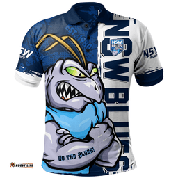 Amazing Aussie New South Wales Blues Blue Blooded Spirit Blues Legacy Polo Shirt