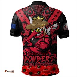 Amazing Aussie Essendon Ripped Legacy Of The Game The ANZAC Spirit Lives On Polo Shirt