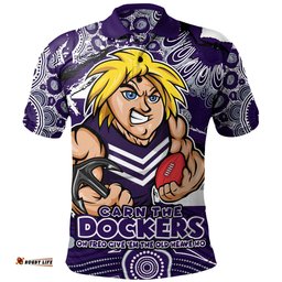 Amazing Aussie Fremantle Blazing Spirit Of Victory Polo Shirt