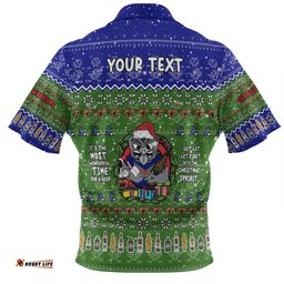 Amazing Aussie New Zealand Warriors Christmas Custom Chrissie Spirit Polo Shirt