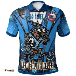 Amazing Aussie Cockroaches Custom Cockroaches Mascot With Aboriginal Inspired Art  Polo Shirt