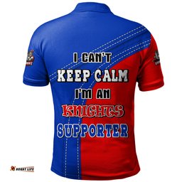 Amazing Aussie Newcastle Knights Custom Team Of Us Die Hard Fan Supporters Polo Shirt