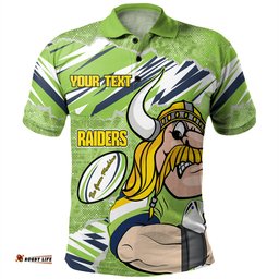 Amazing Aussie Canberra Raiders Theme Song Polo Shirt