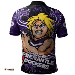 Amazing Aussie Fremantle Spirit Warriors Of The Game Polo Shirt