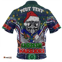 Amazing Aussie New Zealand Warriors Christmas Custom Christmas Knit Patterns Vintage Jersey Ugly Polo Shirt