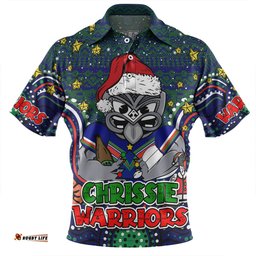 Amazing Aussie New Zealand Warriors Christmas Custom Christmas Knit Patterns Vintage Jersey Ugly Polo Shirt