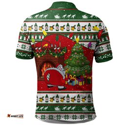 Amazing Aussie Australia Smells Like Christmas Cheer Polo Shirt