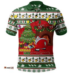 Amazing Aussie Australia Smells Like Christmas Cheer Polo Shirt