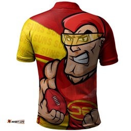 Amazing Aussie Gold Coast SUNS Defend The Pride Polo Shirt
