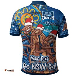 Amazing Aussie Cockroaches Custom Christmas Show Us Ya Roaches Polo Shirt