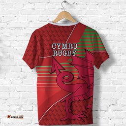 custom personalised wales rugby t shirt dragon special cymru