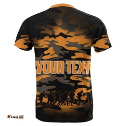 custom personalised wests tigers t shirt anzac day army patterns