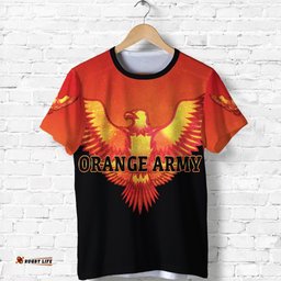 orange army t shirt cricket orange vibes blackAmazing Aussie