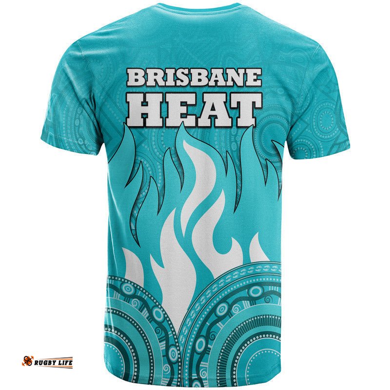 brisbane heat indigenous aboriginal arts t shirt