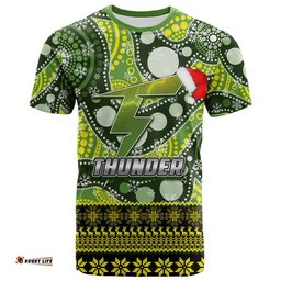 sydney thunder christmas mix aboriginal t shirt